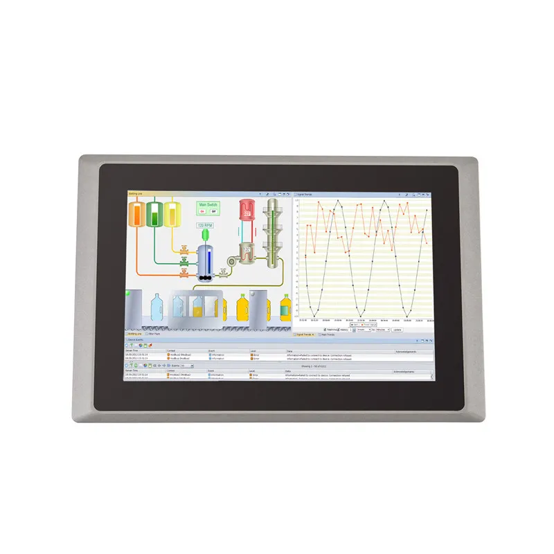 SATA600C 10.1"-23.8" Win11 industrial Cordless Motherboard Resistive/Capacitive Touch Panel PC with 9-36V 2 years Warrranty