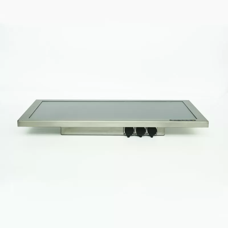 21.5 inch IP66 waterproof Stainless Steel monitor with 3mm AF glass