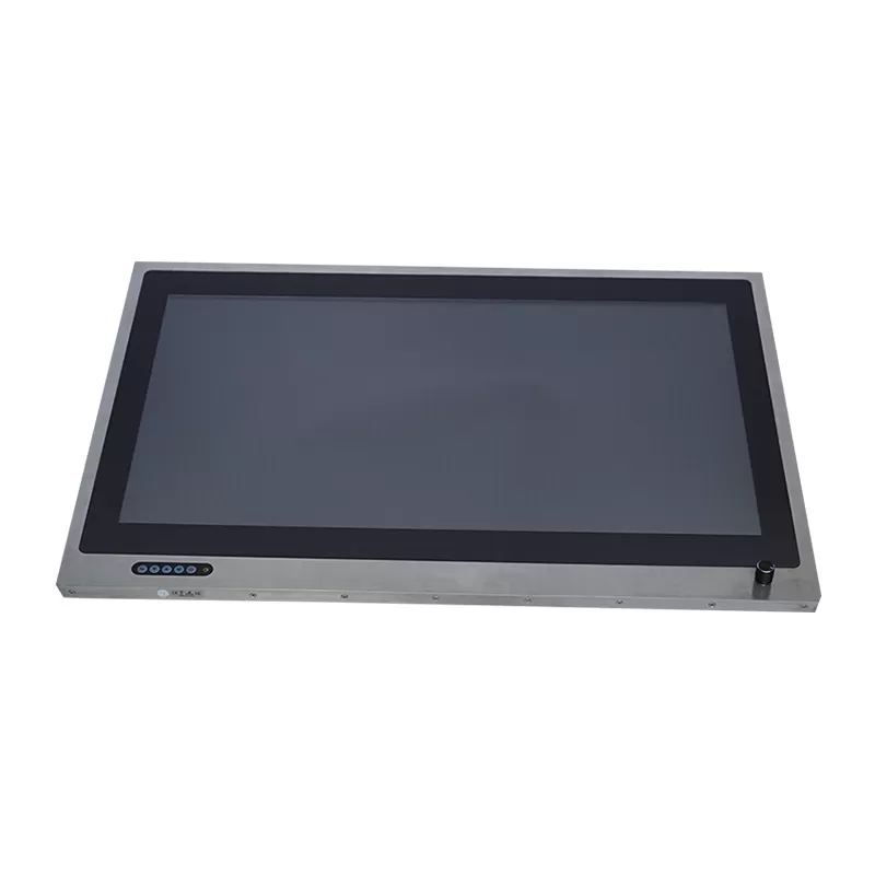 27 inch Stainless steel 1000nits Capacitive touch Monitor with dimmer knob