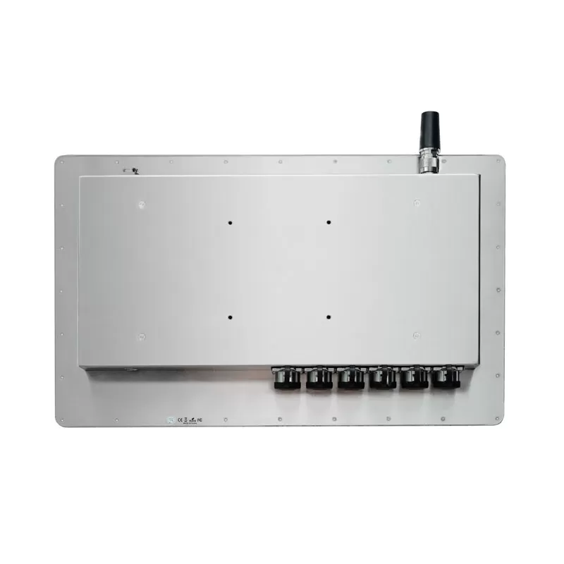 18.5 inch flat panel Stainless Steel 304 IP65 waterproof Panel PC with round corner