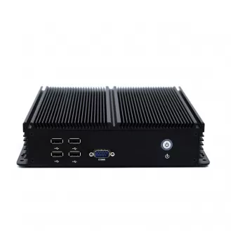 i5-4300U Aluminium alloy industrial embedded computer with 6*COM Win7 support