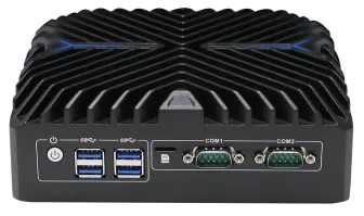 2*HDMI 12th CPU Aluminum alloy i3/i5/i7 mini box PC with 3*USB3.1(Optional 1*10G LAN/8*USB)