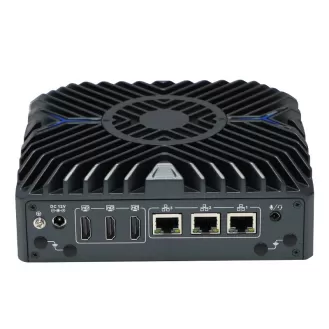 3*HDMI 12th CPU Aluminum alloy i3/i5/i7 mini computer with DDR5 RAM/4*USB3.1(4* GPIO Optional)