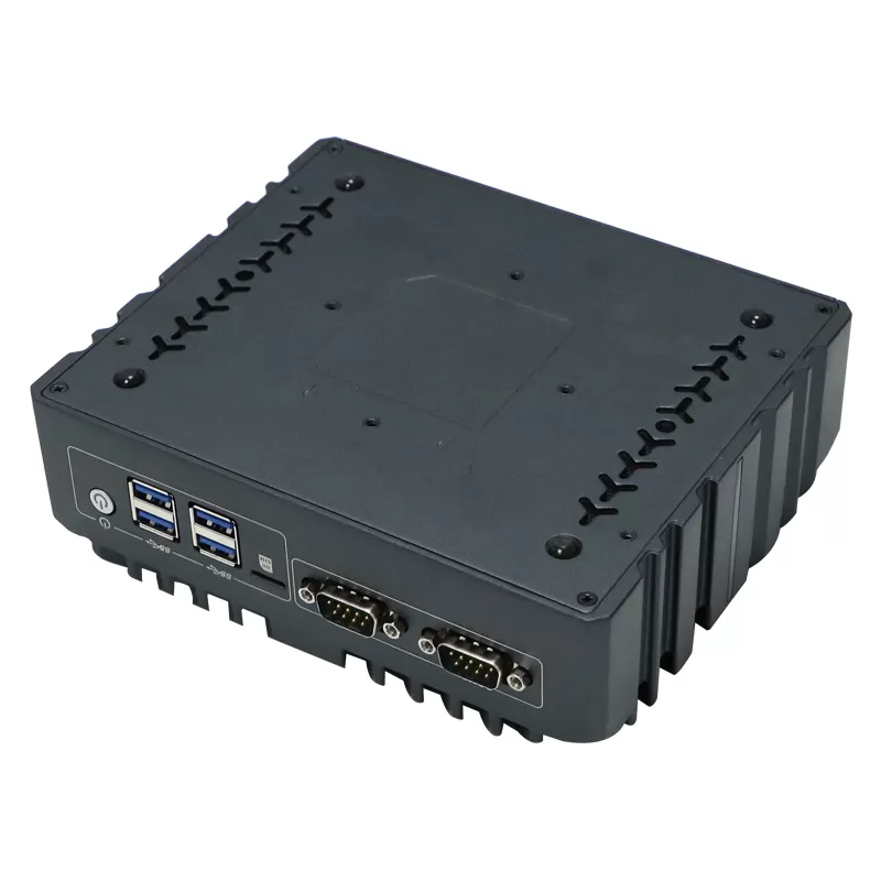 3*HDMI 12th CPU Aluminum alloy i3/i5/i7 mini computer with DDR5 RAM/4*USB3.1(4* GPIO Optional)