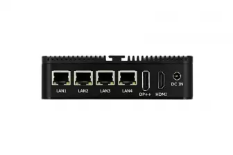 4*2.5G LAN N100 industrial mini PC HDMI+DP small computer