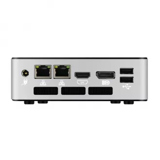 12th/13th CPU industrial mini box PC with 2x DDR5 Memory slot and heat holes