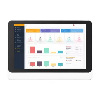 SATA400M 10.1"-21.5" industrial no/resistive/capacitive touch LCD Monitor 12-36V