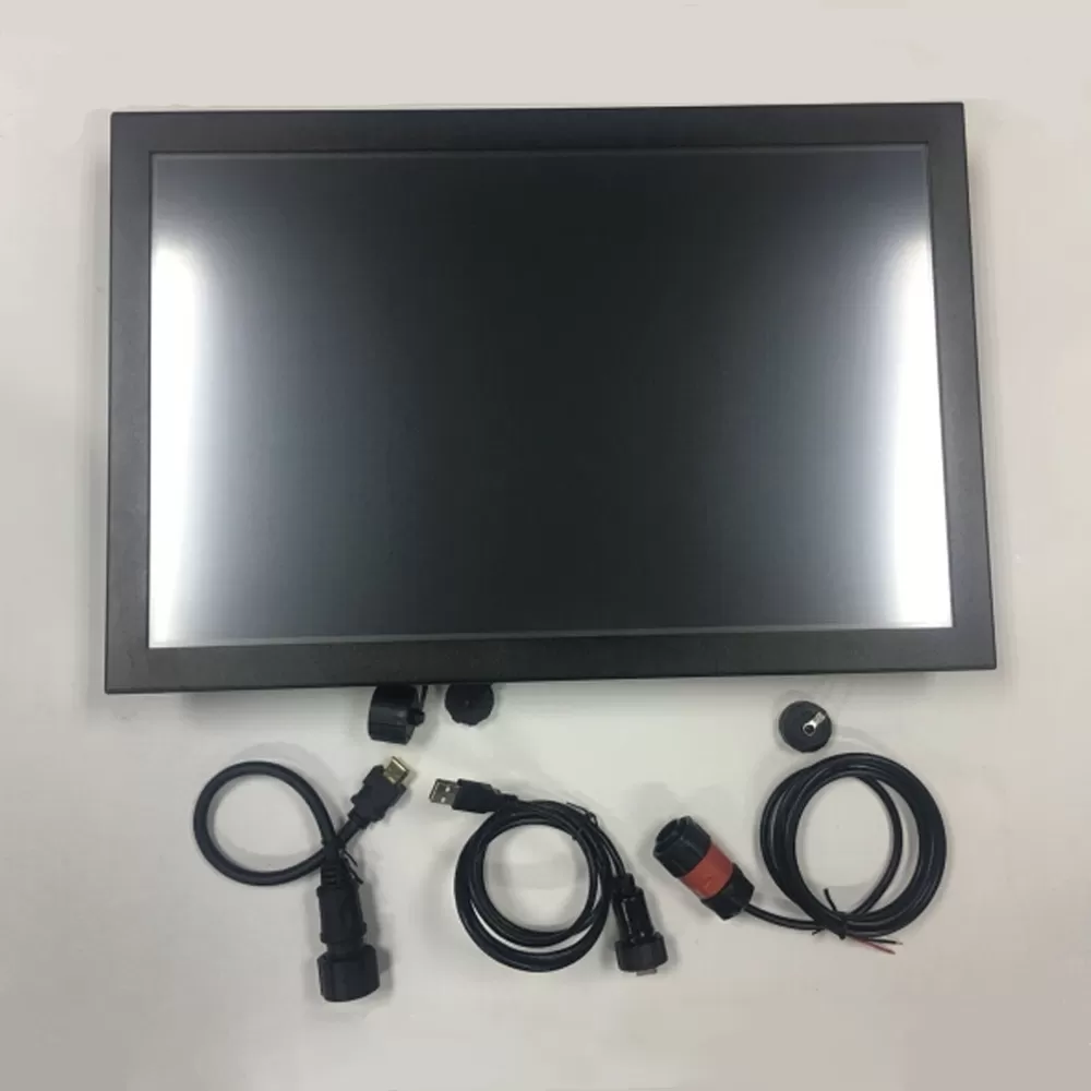 19 inch wide IP65 waterproof monitor with 1000nits for boat navigation yacht