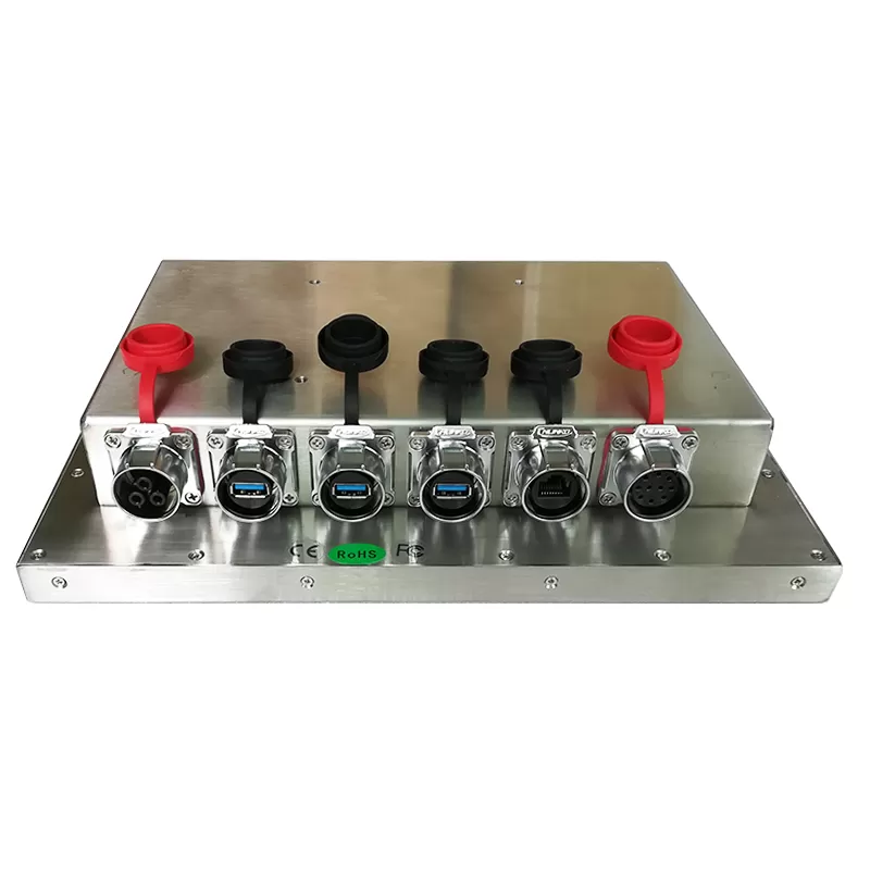 12.1 inch IP67 waterproof Stainless steel 304 touch panel PC for slaughter house