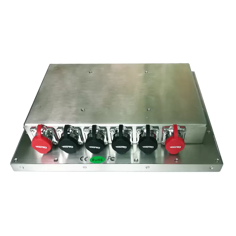 12.1 inch IP67 waterproof Stainless steel 304 touch panel PC for slaughter house