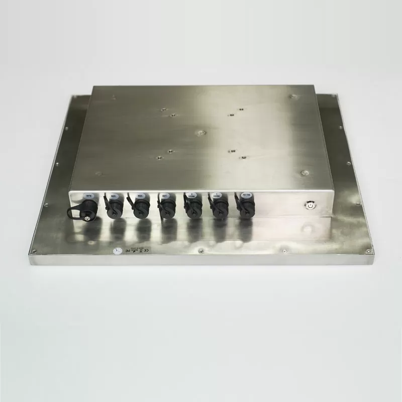 17 inch IP67 waterproof Stainless steel 304 resistive touch panel PC for meat factory