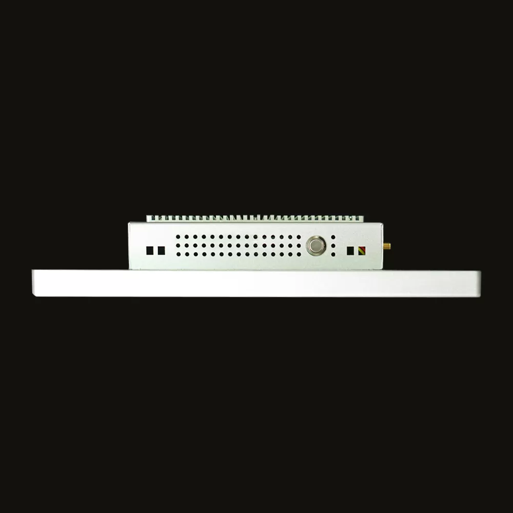 15 inch Silver Color J1900 Resistive touch panel PC WIFI 2 RJ45 port