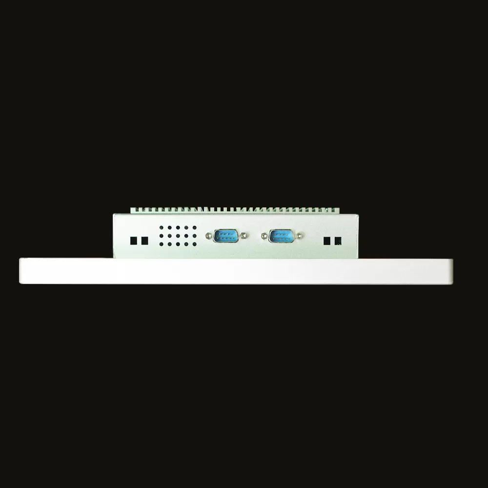 15 inch Silver Color J1900 Resistive touch panel PC WIFI 2 RJ45 port