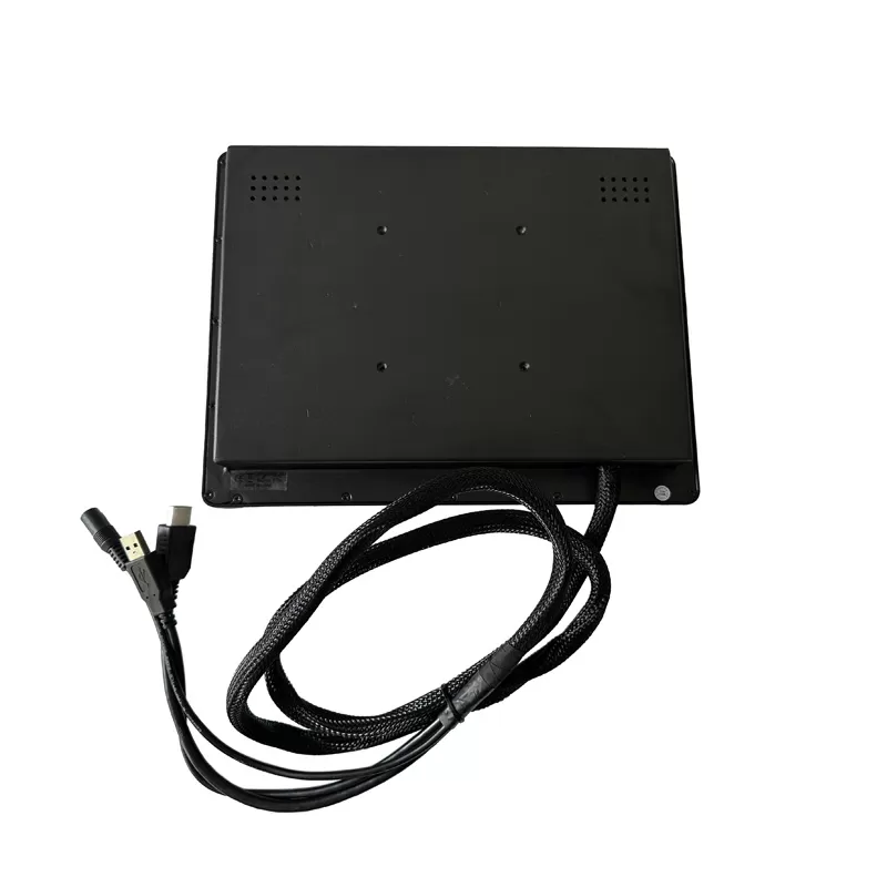 2 Volume and Brightness Button 8 10.1 Inch Full IP65 1000nits Sun-Readable LCD Monitor(3 in 1)