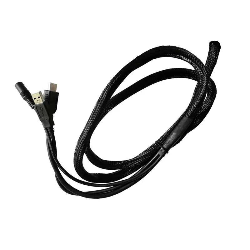 2 Volume and Brightness Button 8 10.1 Inch Full IP65 1000nits Sun-Readable LCD Monitor(3 in 1)