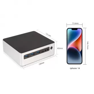 i3 i5 i7 13th CPU Mini PC HDMI+DP 2*NVME Mini Desktop computer Win11 support