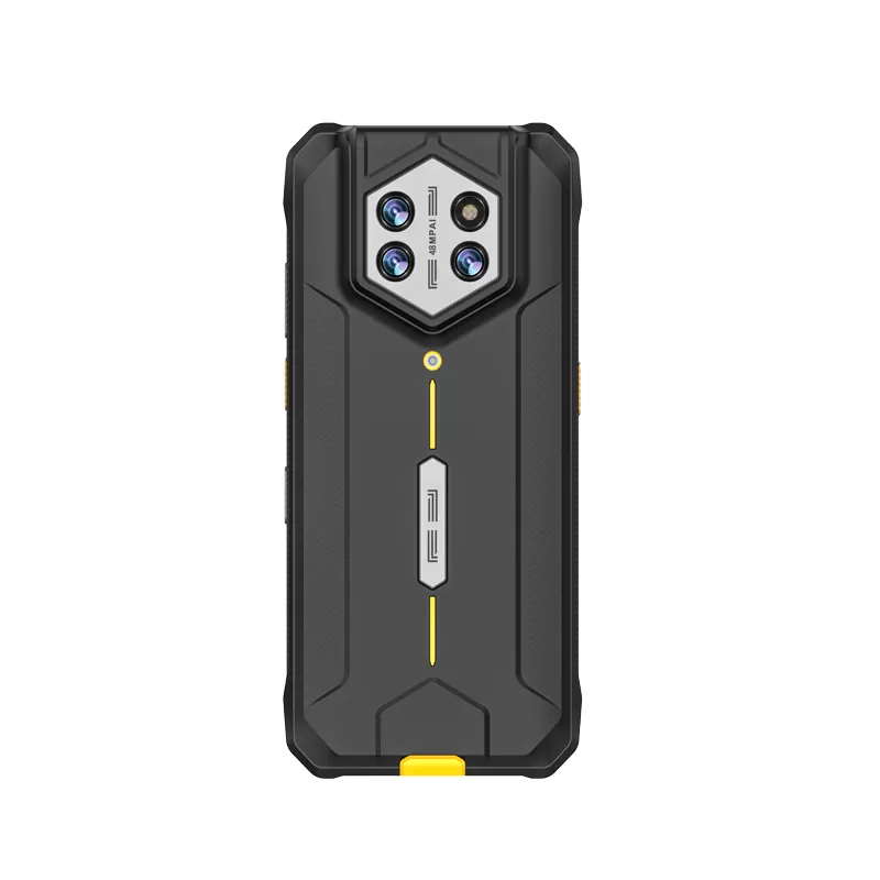 6.56 inch IP68 rated Rugged handheld terminal wide angle camera with BIG battery 17 hours