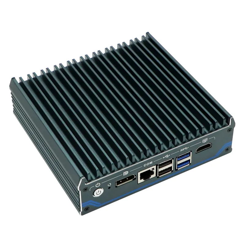 N100 processor industrial mini PC with 4*2.5G LAN iKuai pfsense