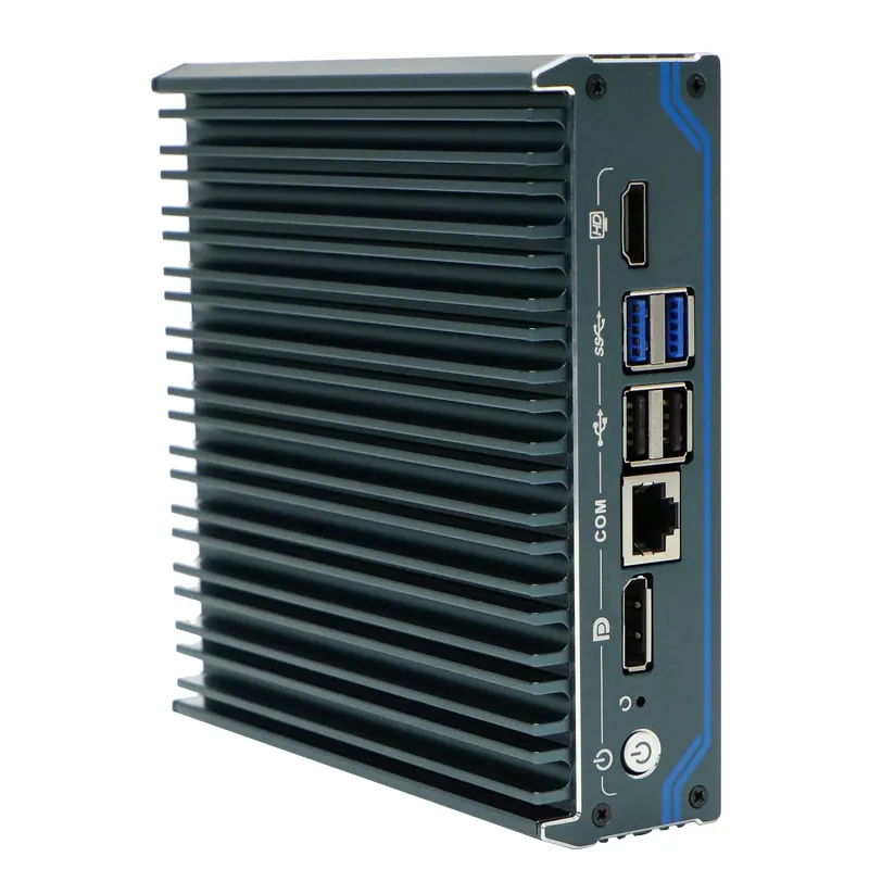 N100 processor industrial mini PC with 4*2.5G LAN iKuai pfsense