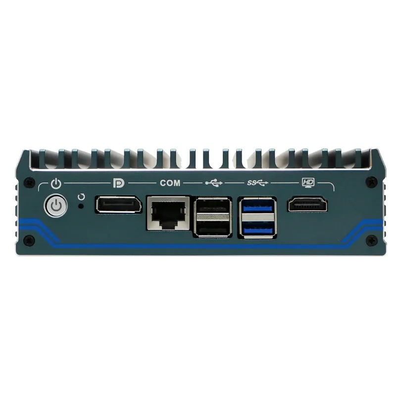 N100 processor industrial mini PC with 4*2.5G LAN iKuai pfsense