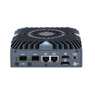 2*10G 2*2.5G LAN Aluminum alloy mini PC N150 mini computer DP HDMI GPIO Optional