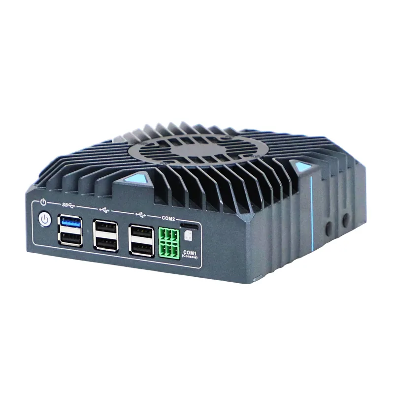 2*10G 2*2.5G LAN Aluminum alloy mini PC N150 mini computer DP HDMI GPIO Optional