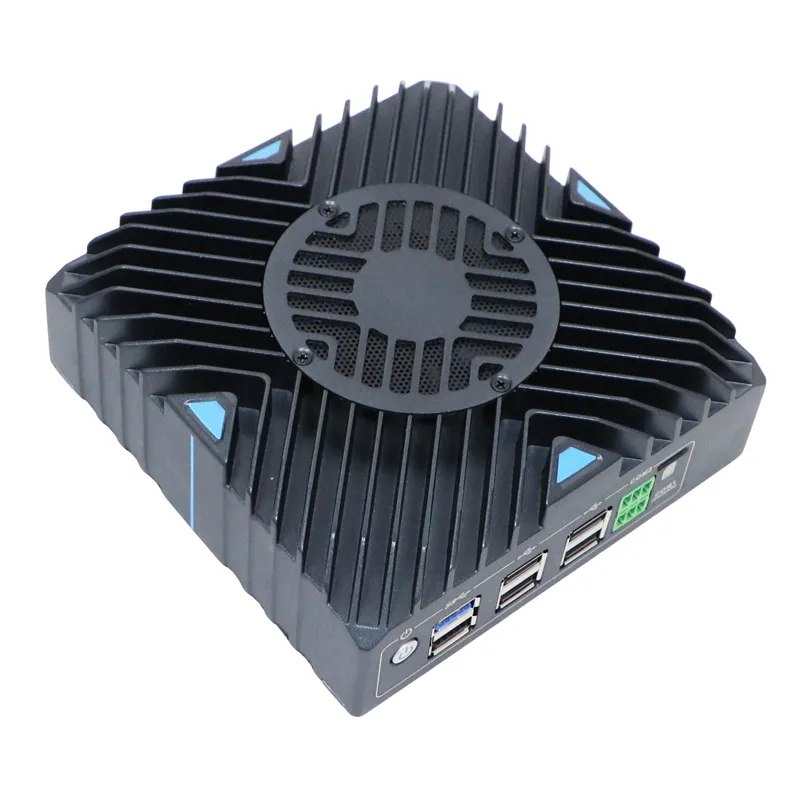 2*10G 2*2.5G LAN Aluminum alloy mini PC N150 mini computer DP HDMI GPIO Optional