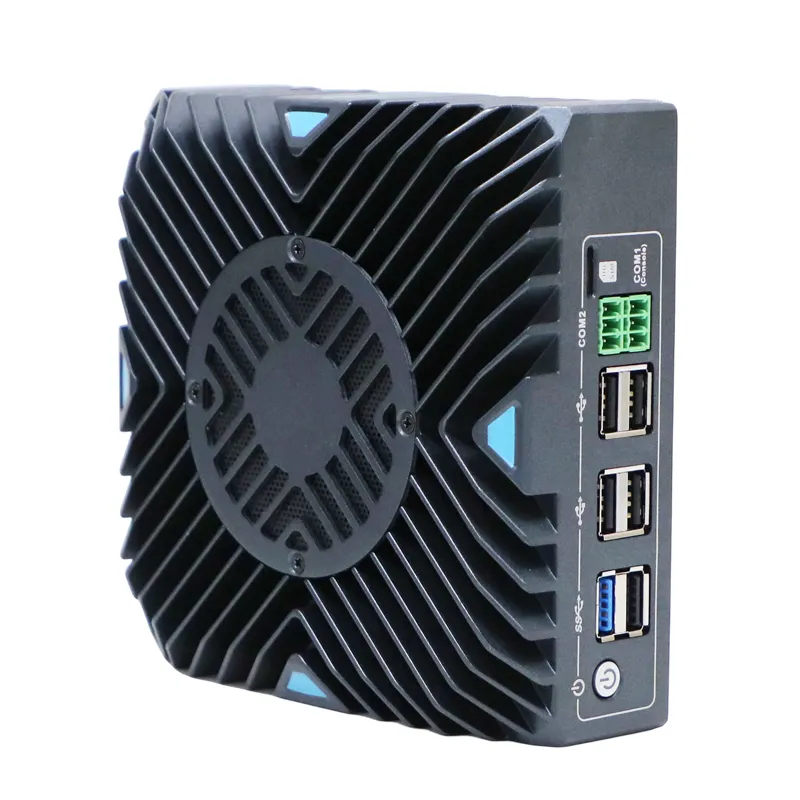 2*10G 2*2.5G LAN Aluminum alloy mini PC N150 mini computer DP HDMI GPIO Optional