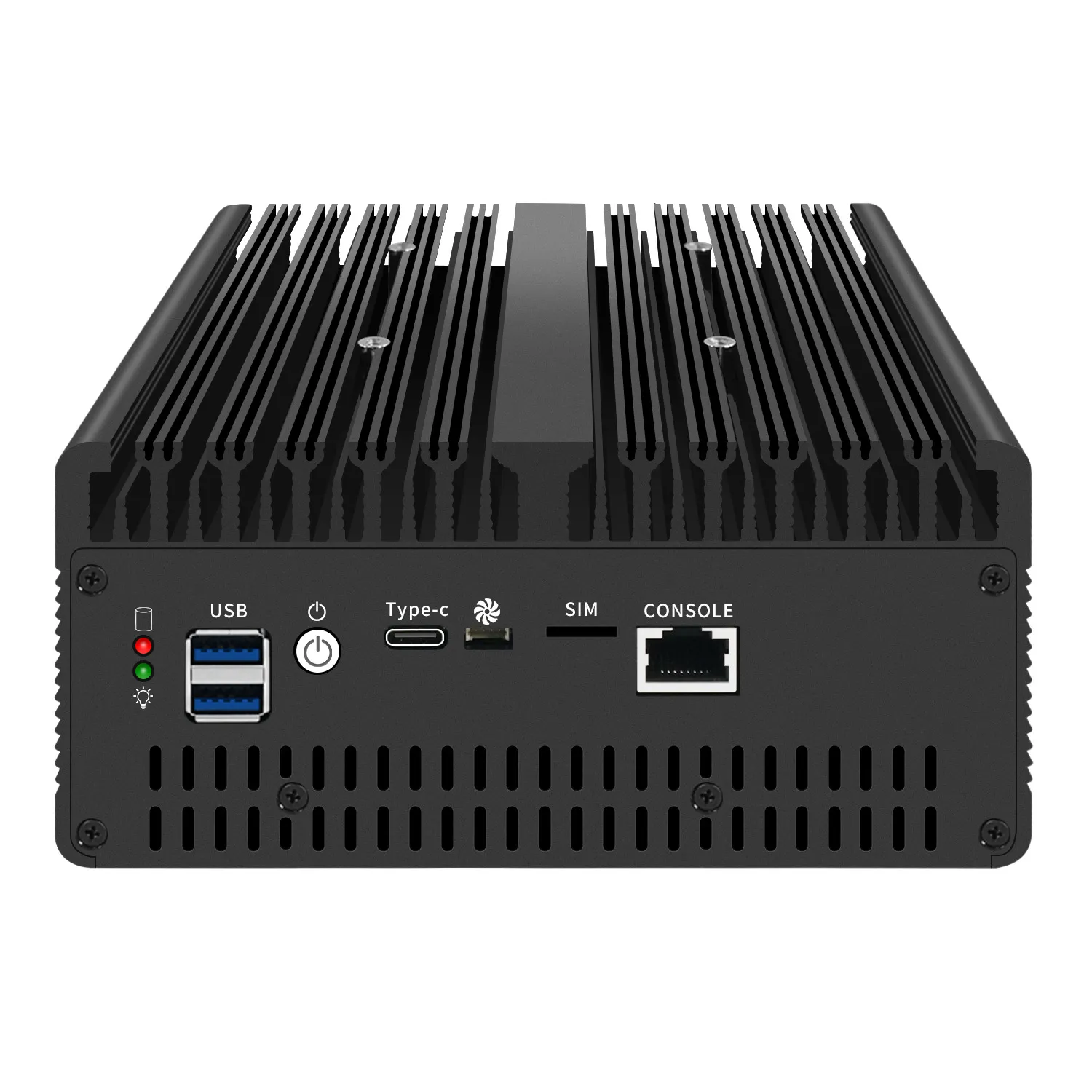 2 or 4*10G LAN industrial Mini form factor PC  with 4*2.5G LAN DP HDMI
