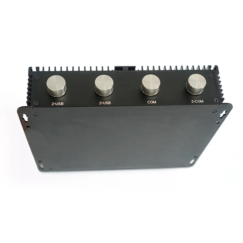 Fully sealed IP67 waterproof aluminum industrial mini computer PC fanless